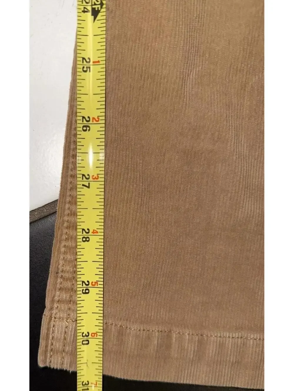 J. Crew womens corduroy bootcut pant Size 29S short  Light Brownbeige Minimalist